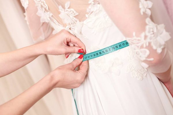 Designer Fitting Bridal Gown